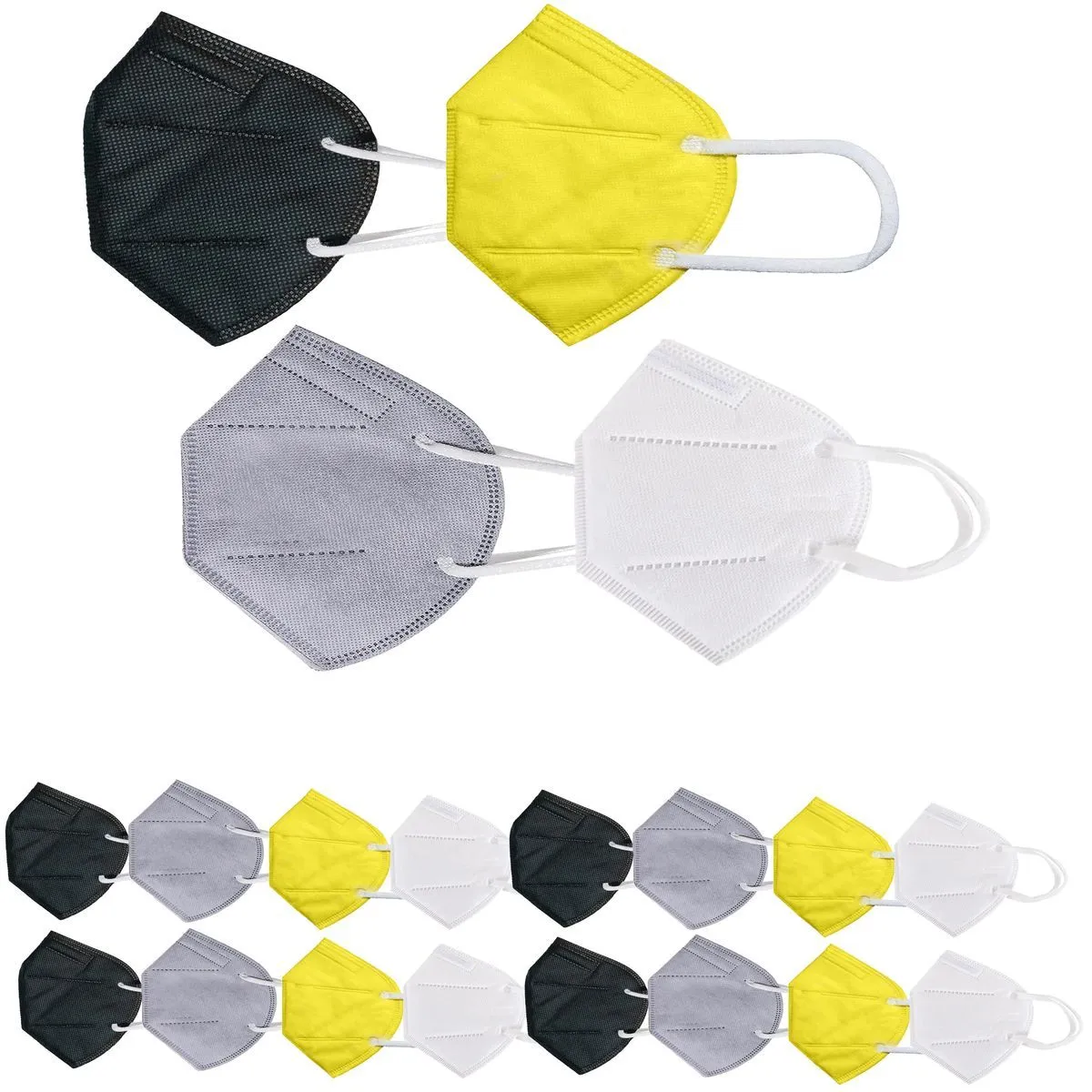 Fabula Pack of 20 Kn95/N95 Anti-Pollution Reusable 5-Layer Mask