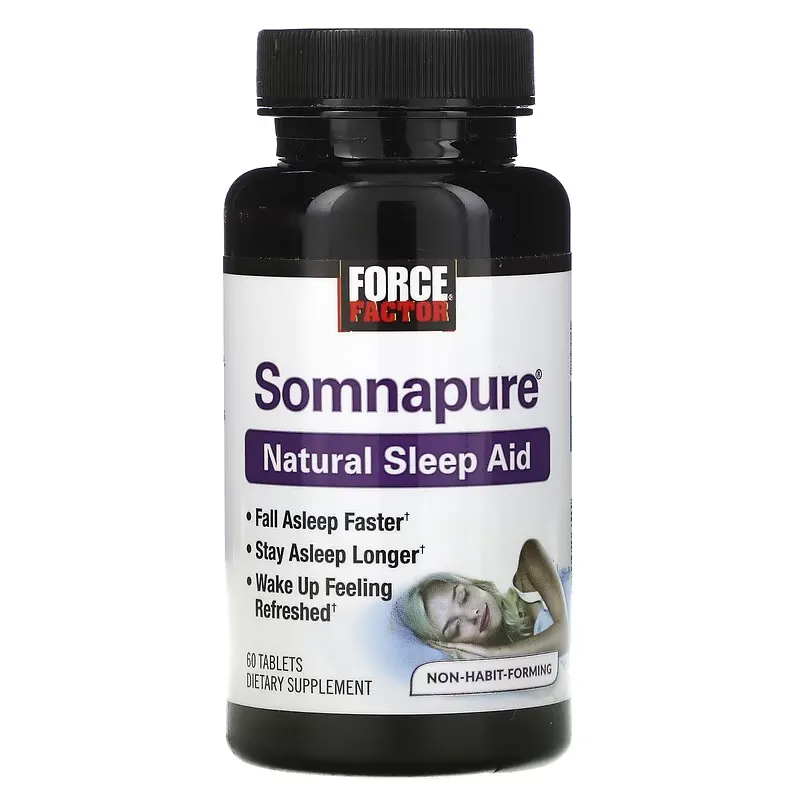 Somnapure, Natural Sleep Aid, 60 Tablets