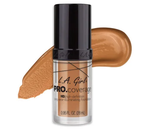 L.A Girl Pro Coverage Illuminating Liquid Foundation - Beige