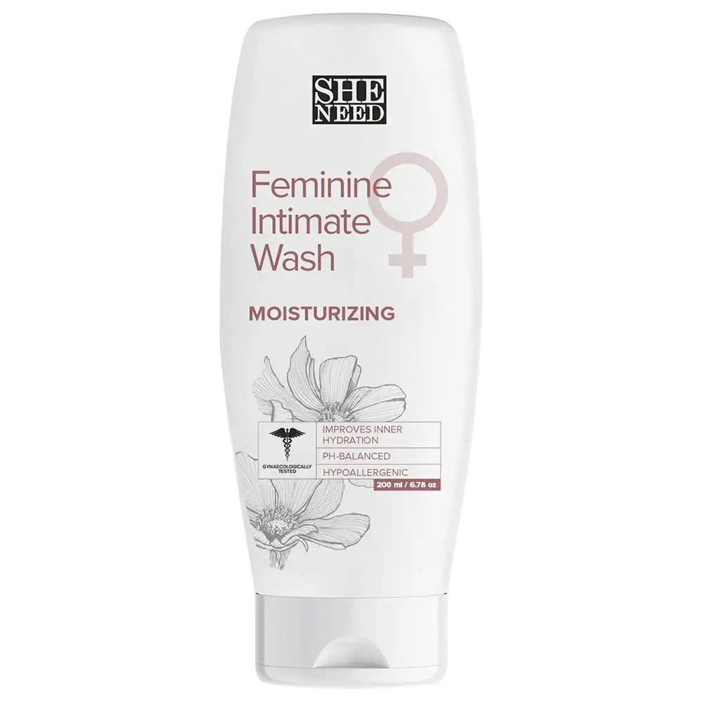 SheNeed Feminine Intimate Wash,  Moisturizing  200 ml