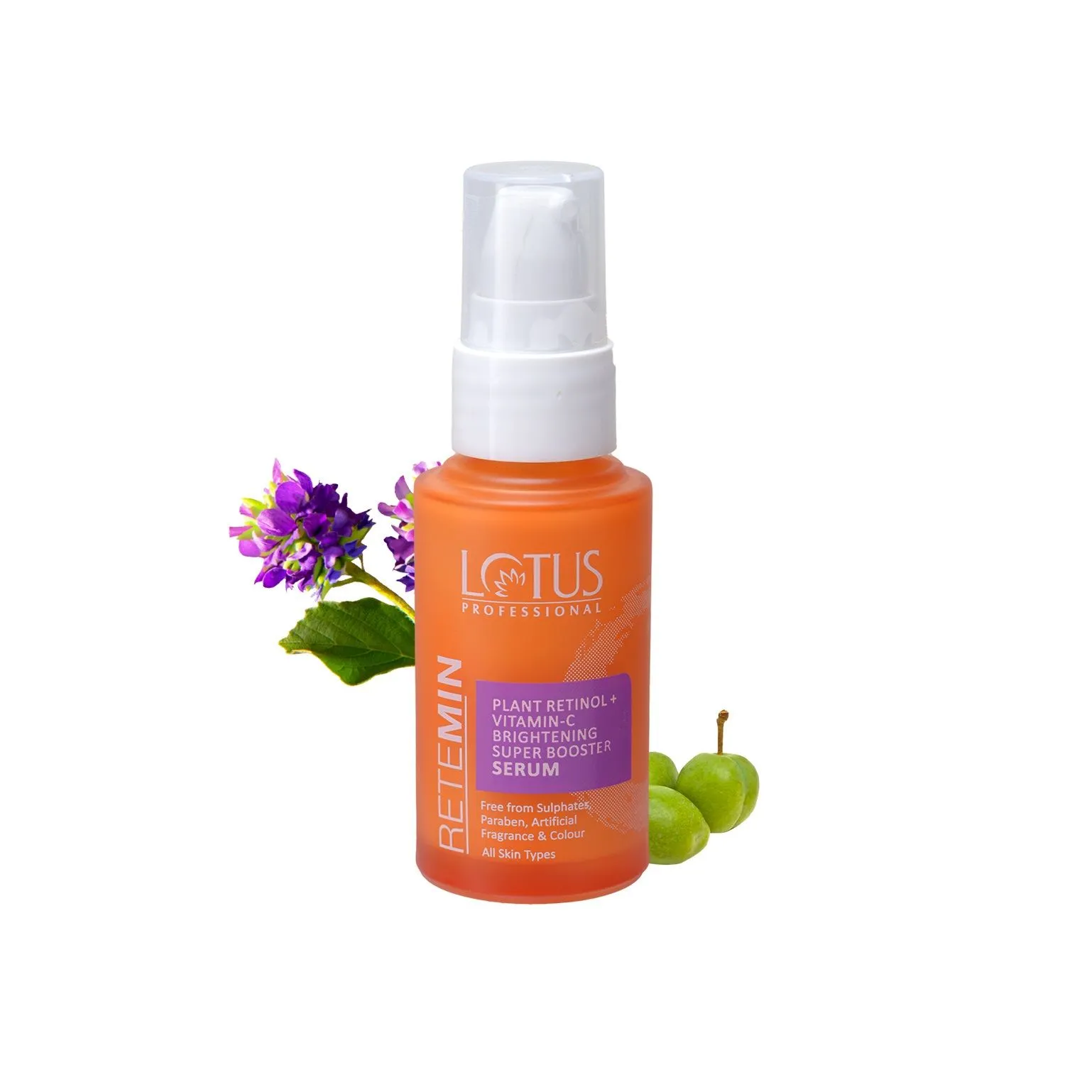 Lotus Professional Retemin Plant Retinol & Natural Vitamin C Brightening Super Booster Serum