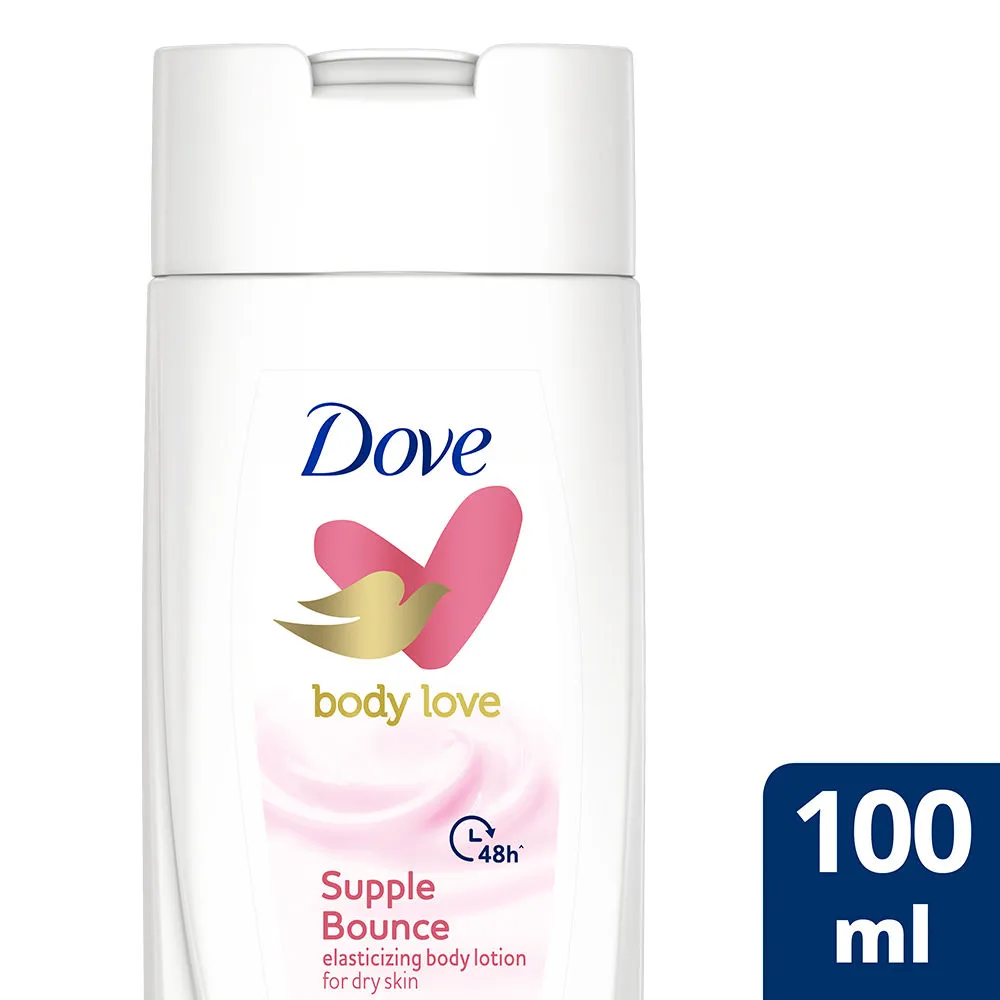 Dove Body Love Supple Bounce Body Lotion For Dry Skin Paraben Free