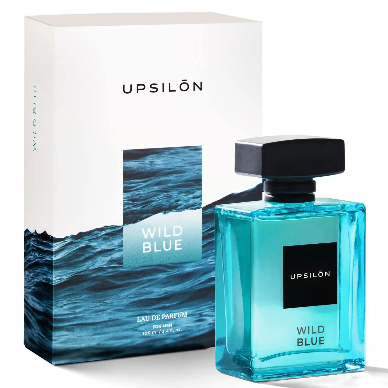 Upsilon Wild Blue Aqua Eau De Parfum For Men (100 Ml)