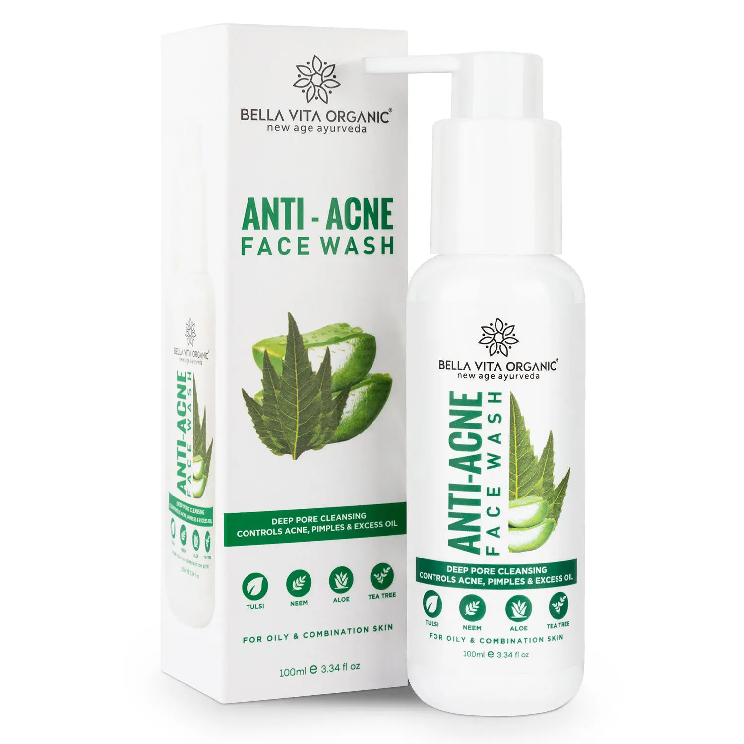 Bella Vita Organic Anti- Acne Face wash