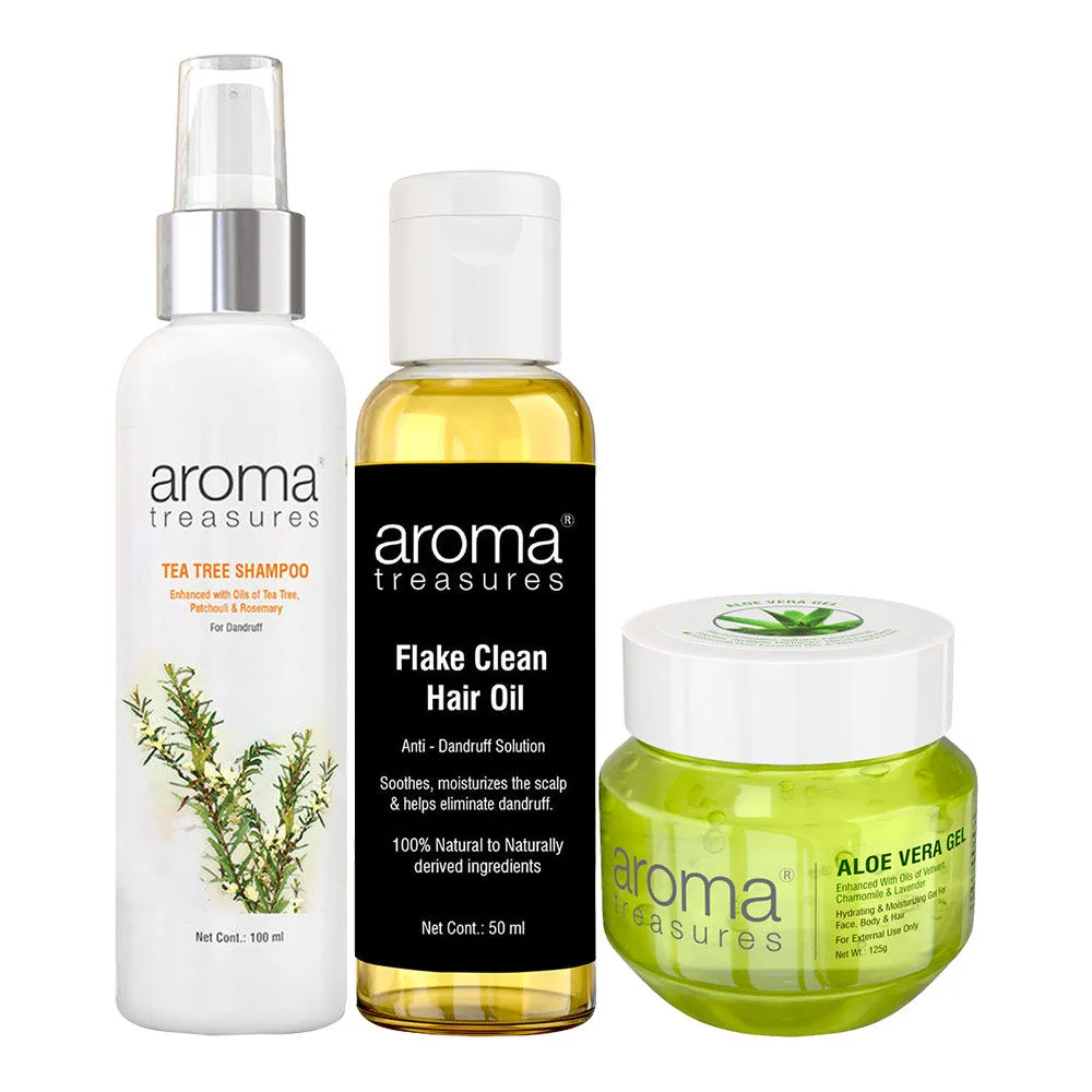 Aroma Treasures Premium Hair Care Kit for Oily Scalp