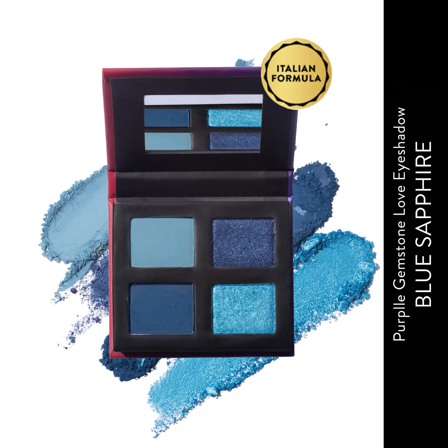 Purplle Gemstone Love Eyeshadow Blue Sapphire (2gx4)