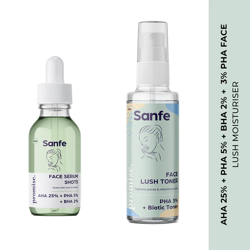 Sanfe Pore Tightening Combo - Toner & Serum