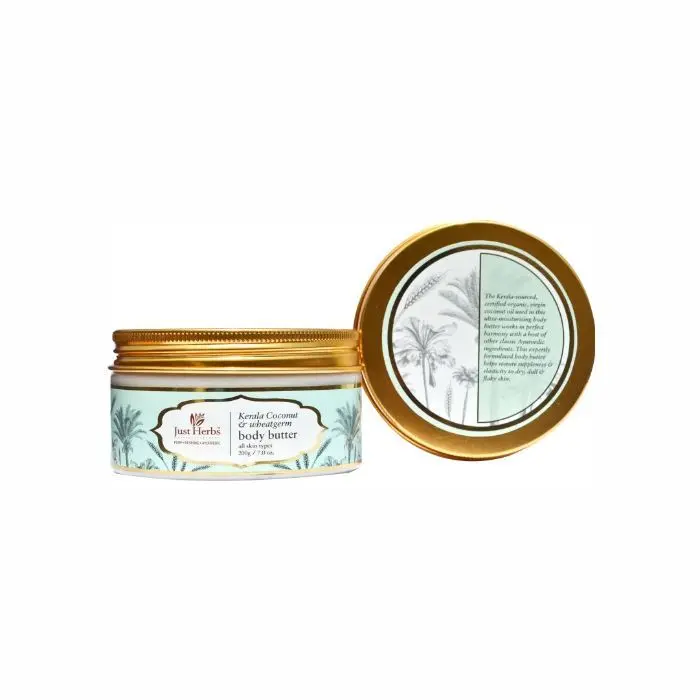 Just Herbs Kerala Cocunut & Wheatgerm Body Butter (200 g)