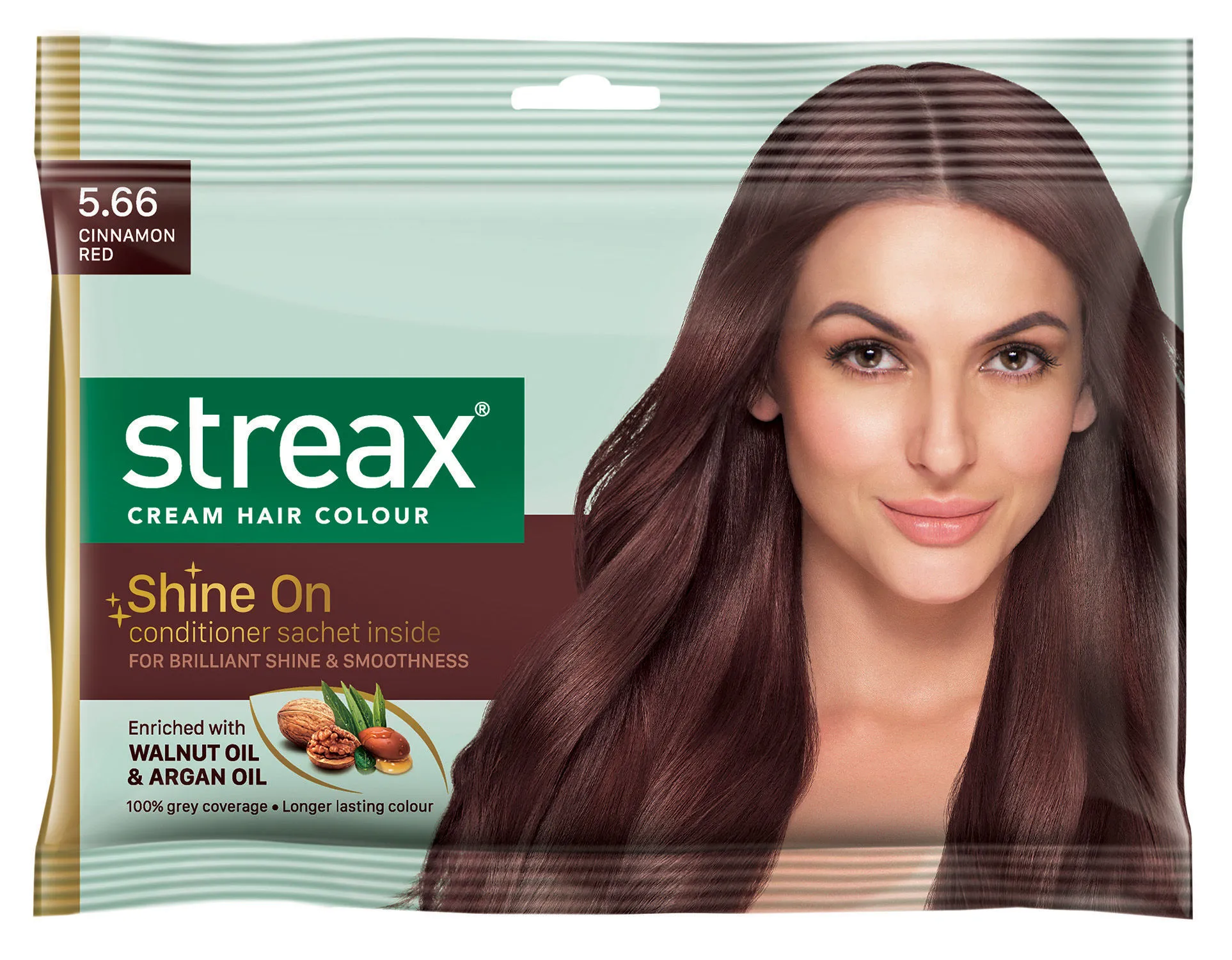 Streax Cream Hair Colour - Cinnamon Red 5.66