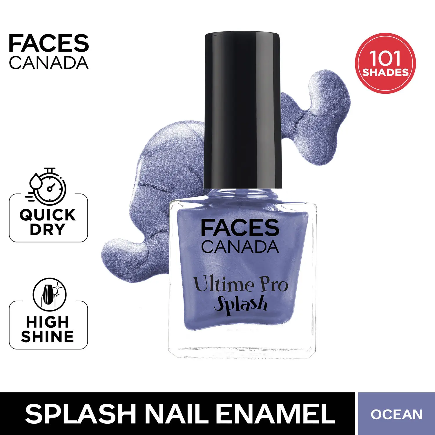 Faces Canada Ultime Pro Splash Nail Enamel Orchid 155