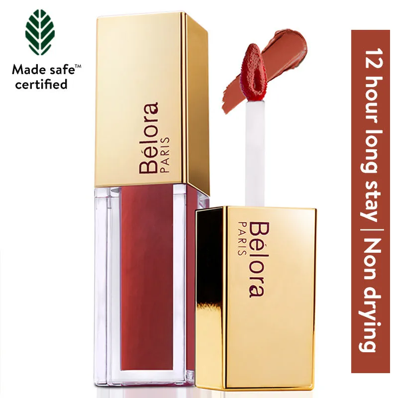 Belora Leave No Evidence Liquid Lipstick - 21 Rusty Orange