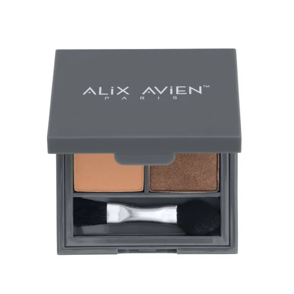 ALiX AViEN PARIS Duo Eyeshadow - Warm Nude N Pearly Peanut