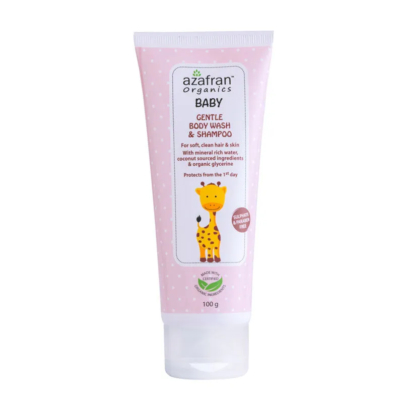 Azafran Baby Gentle Body Wash & Shampoo