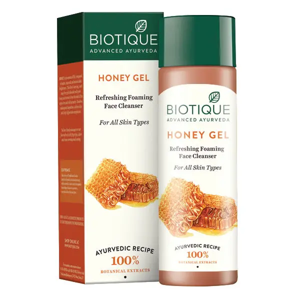 Biotique Honey Gel Refreshing Foaming Face Cleanser (120 ml)