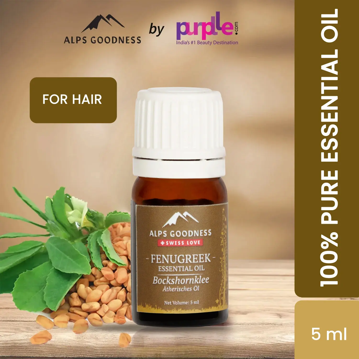 Alps Goodness Essential Oil - Fenugreek (5 ml)