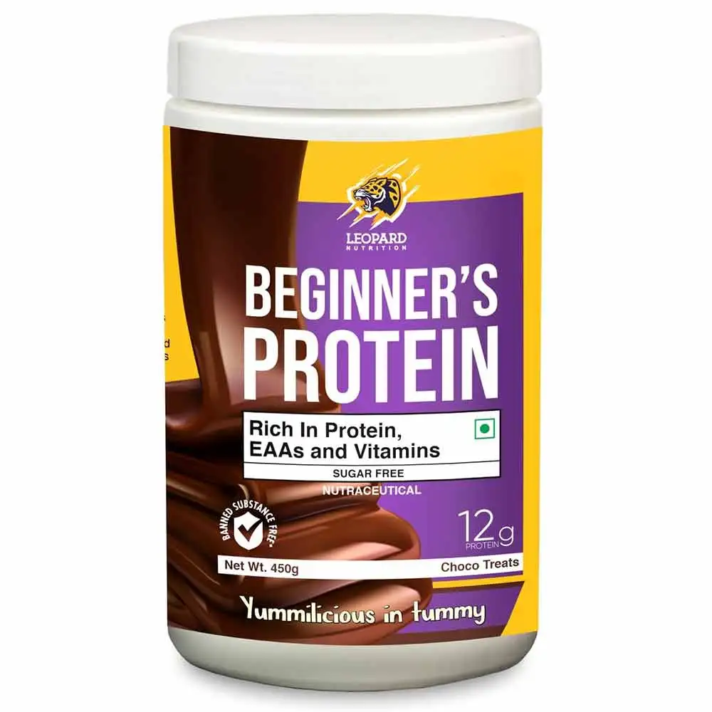 Leopard Nutrition Beginner's Protein,  0.99 lb  Choco Treats