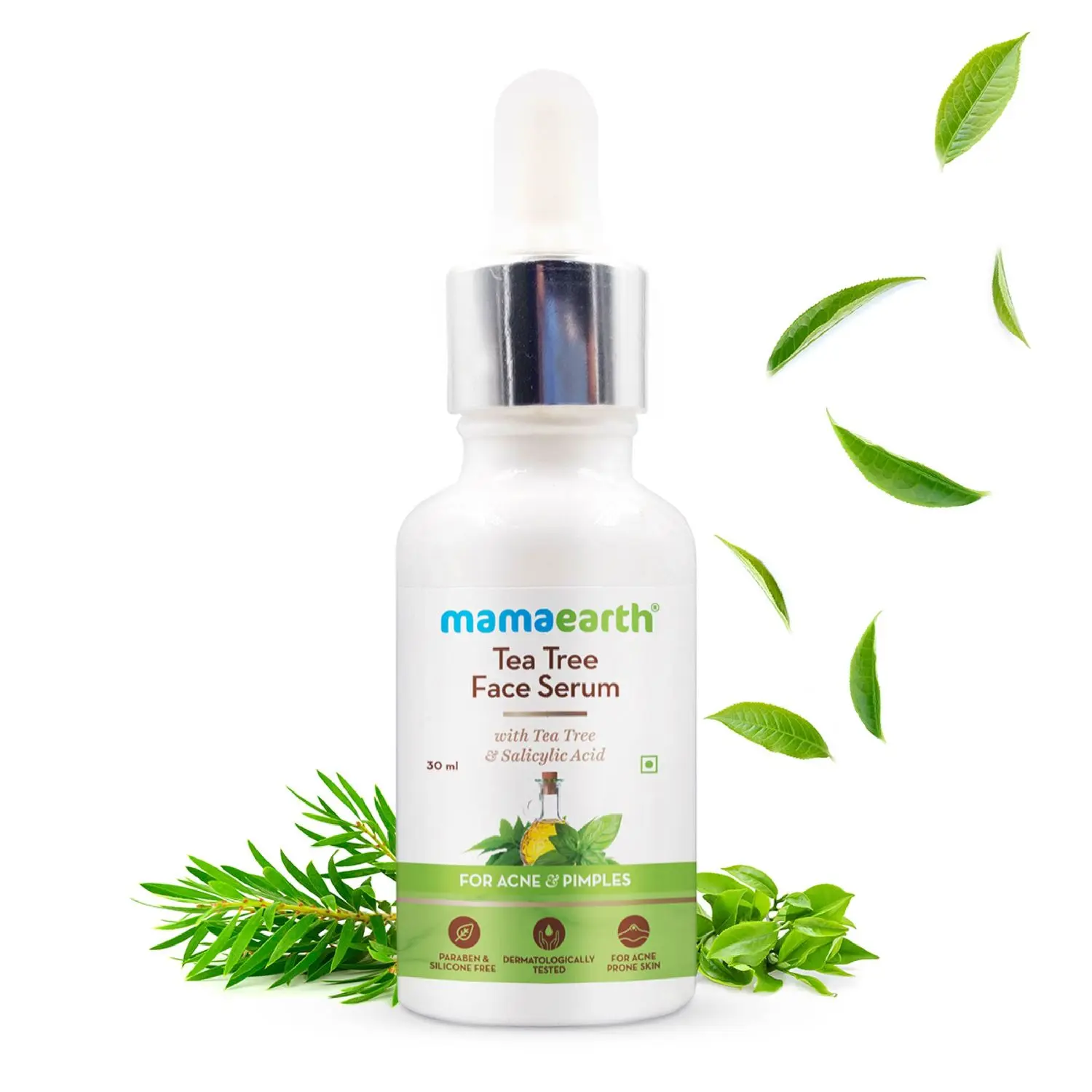 Mamaearth Tea Tree Face Serum With Tea Tree & Salicylic Acid For Acne & Pimples (30 ml)