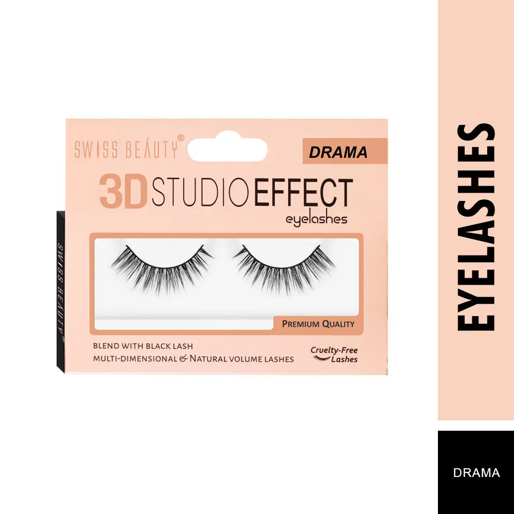 Swiss Beauty 3D Studio Effect Eyelashes - Drama