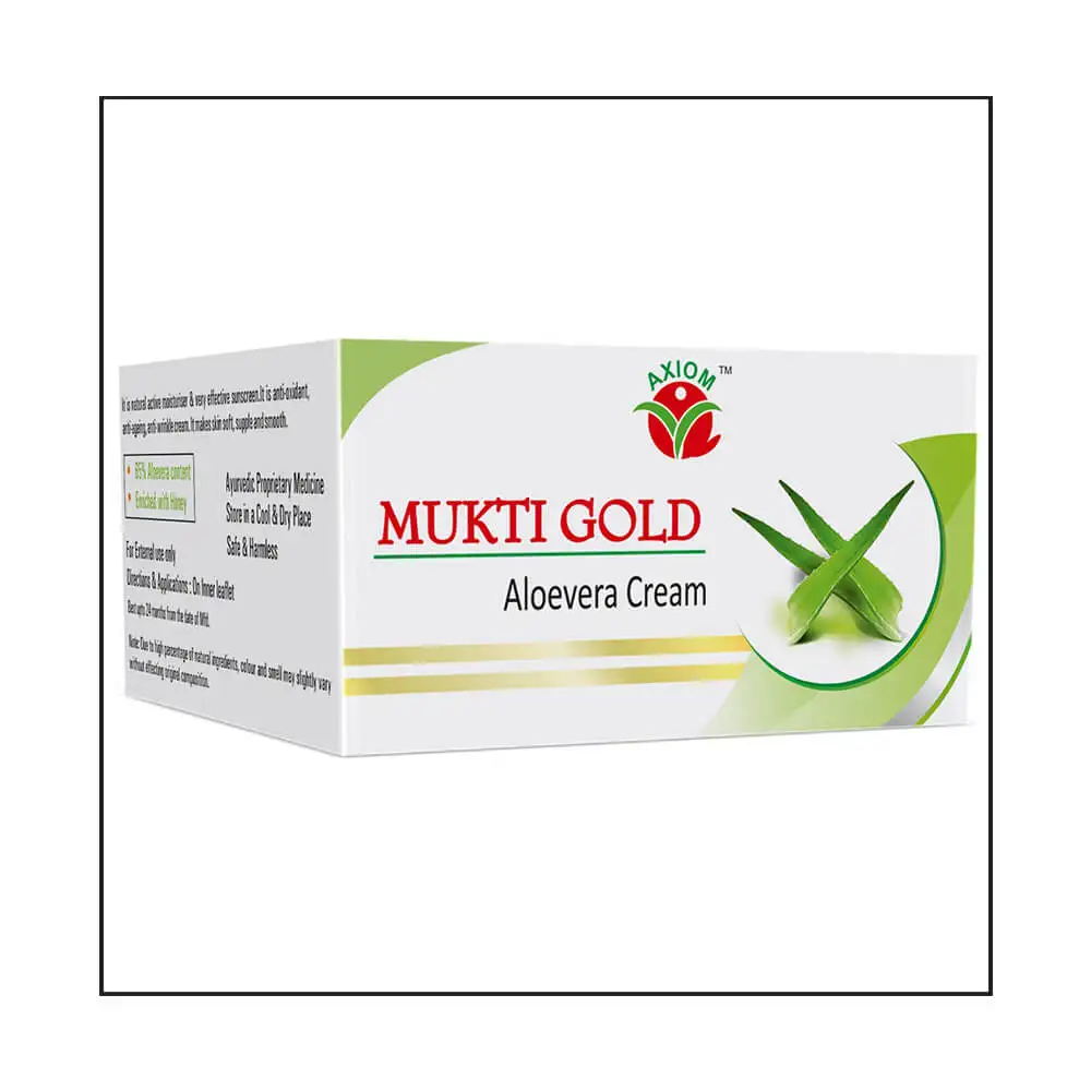 Jeevan Ras Mukti Gold Aloevera Cream,  50 g  for All Skin Types