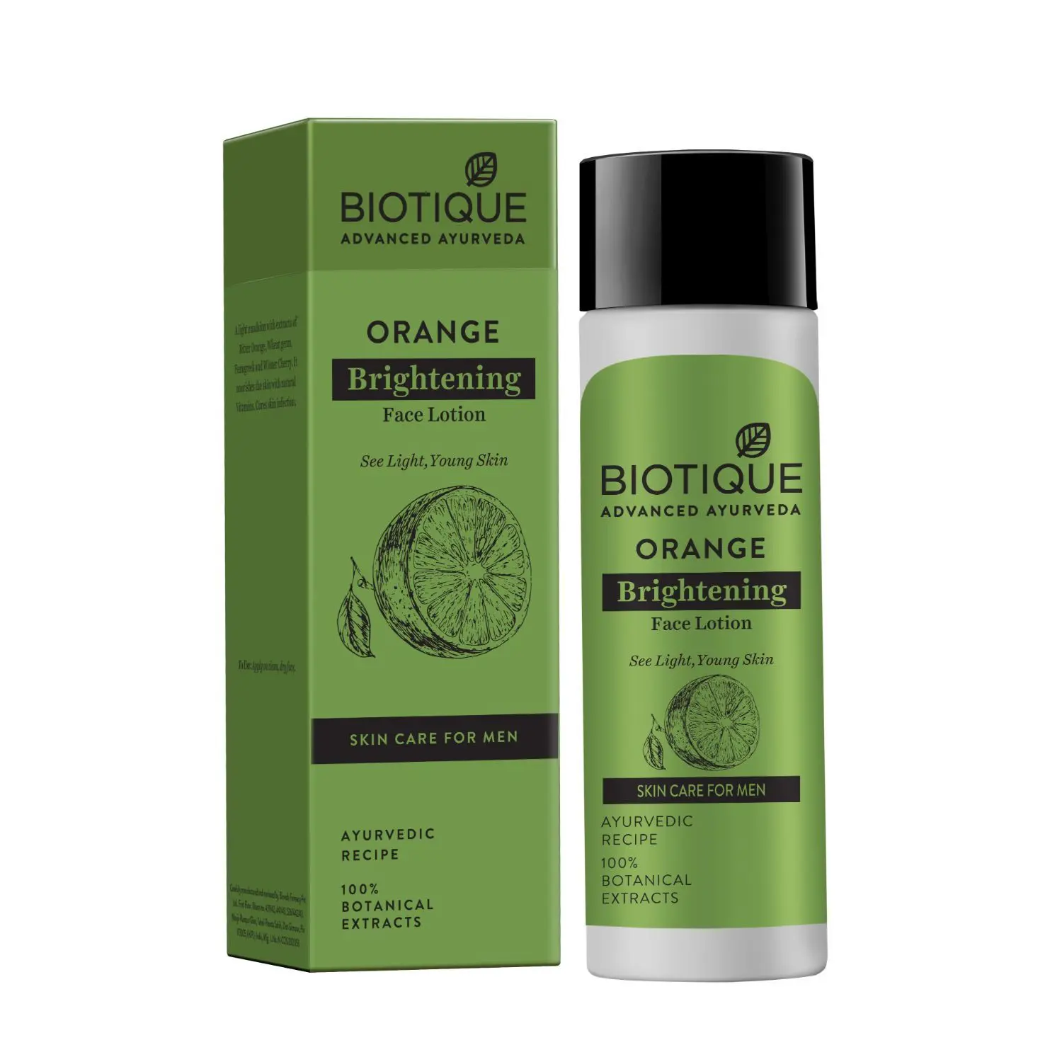 Biotique Bio Orange Brightening  Face Lotion  (120 ml)