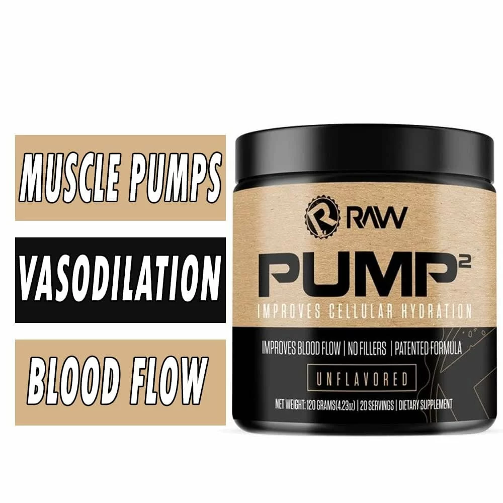 Raw Pump 2 By Raw Nutrition - Unflavored - 20 Servings