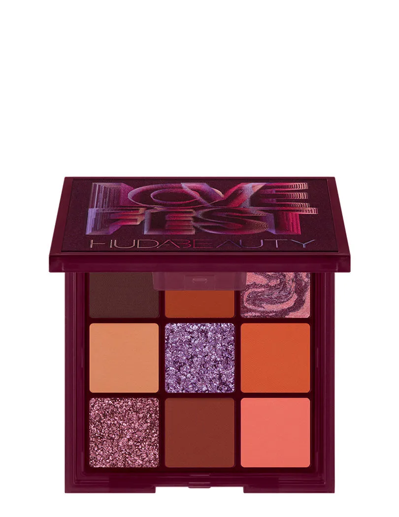 Huda Beauty Lovefest Obsessions Eyeshadow Palette