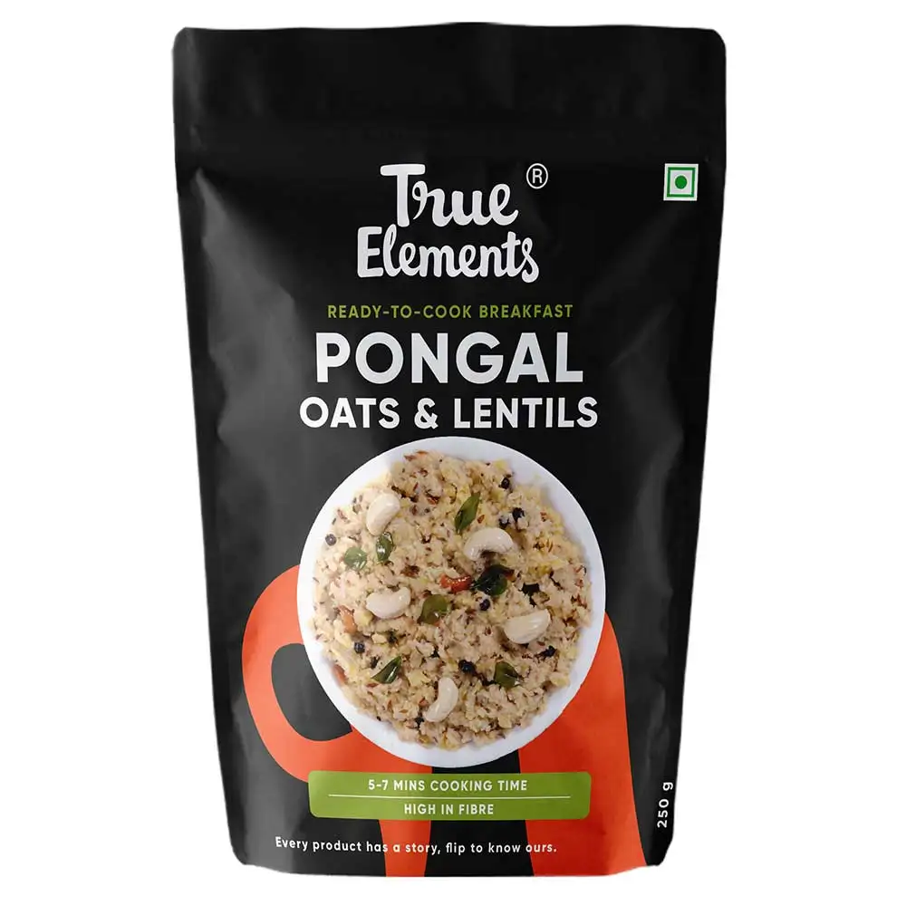 True Elements Oats Pongal,  Cashew & Lentils  250 g