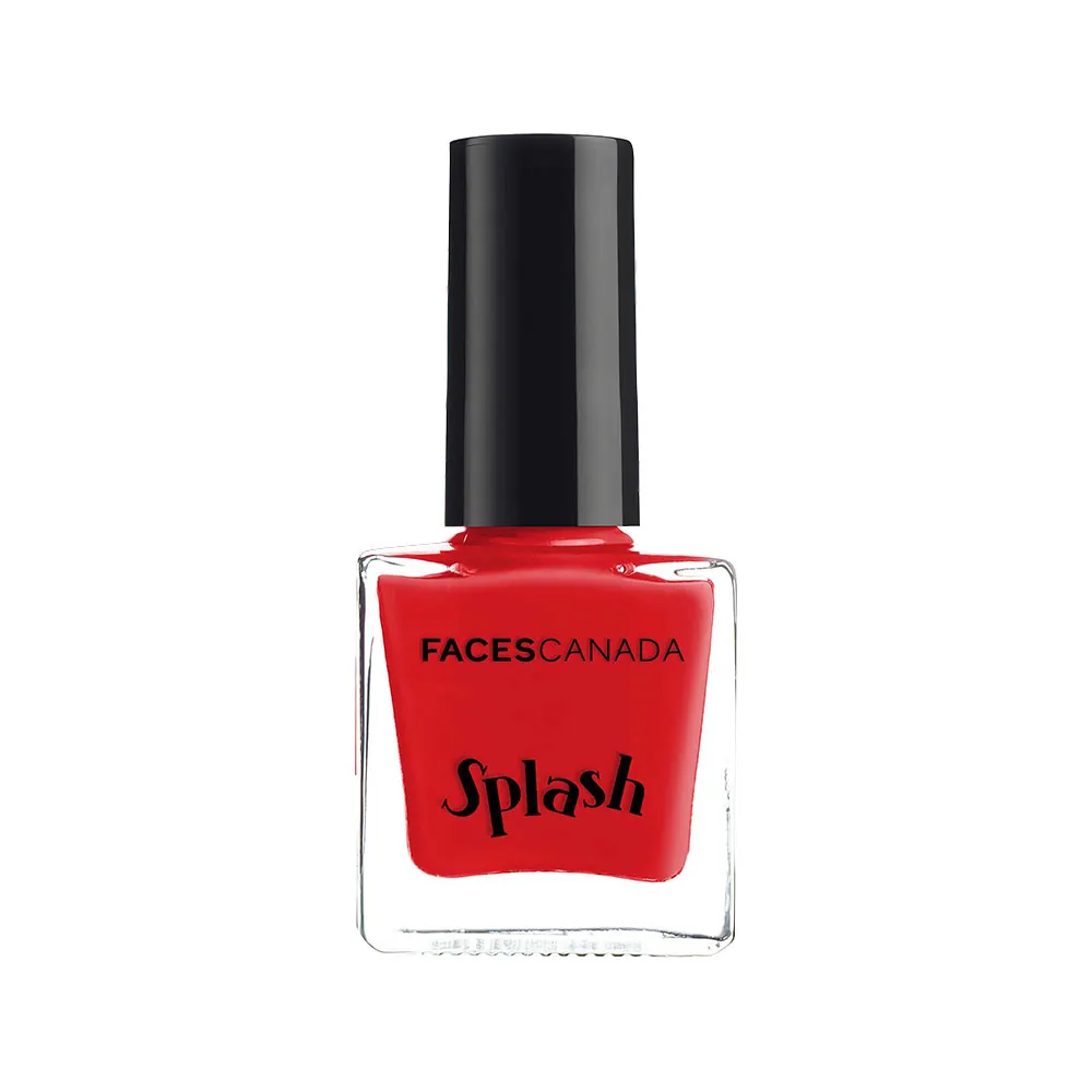 Faces Canada Splash Nail Enamel - Hot Paprika