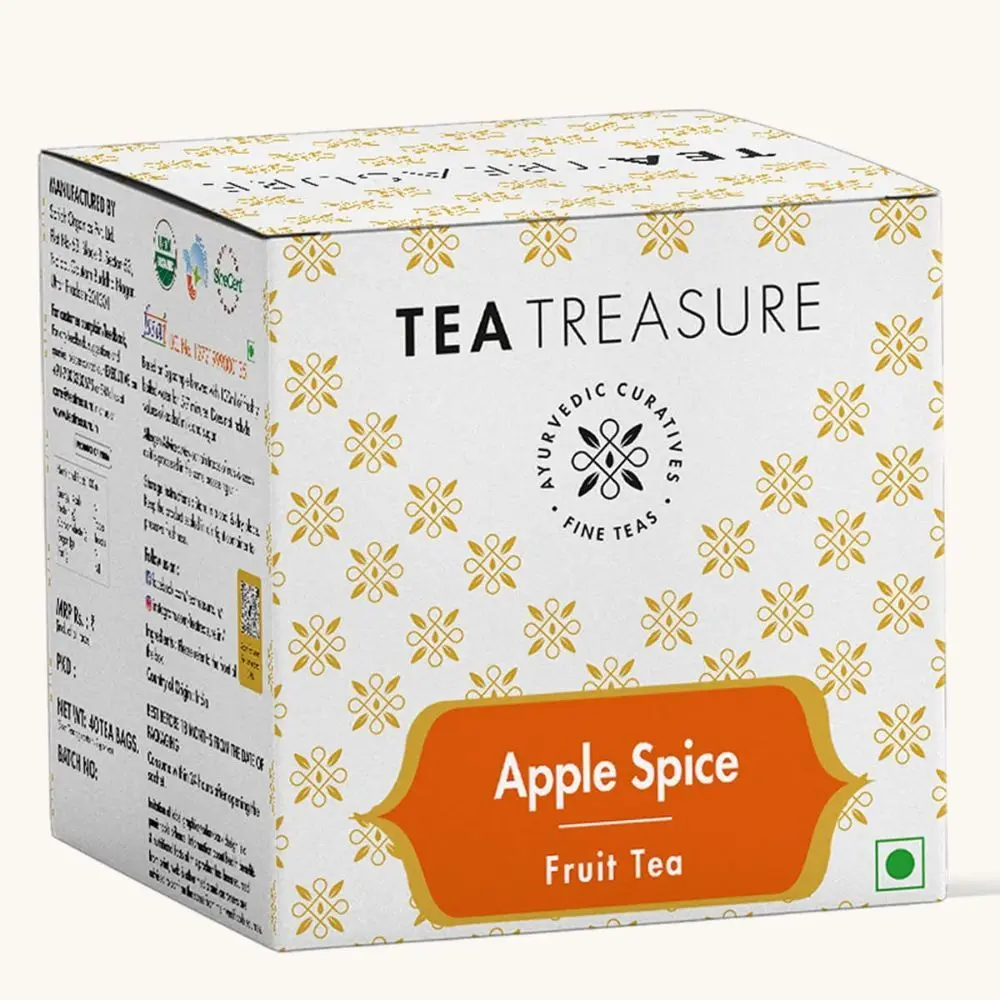 Tea Treasure apple spice Tea - 10 Tea Bag