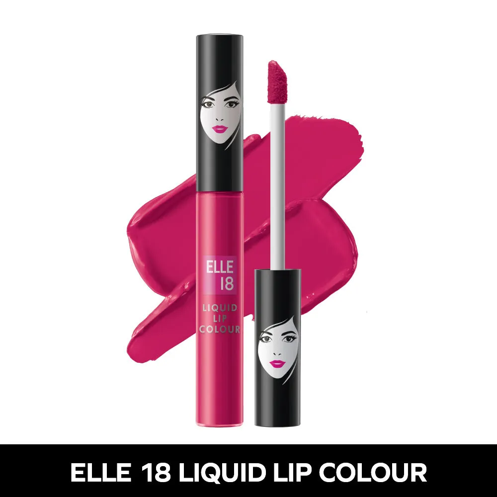 Elle 18 Liquid Lip Color - Barn Red