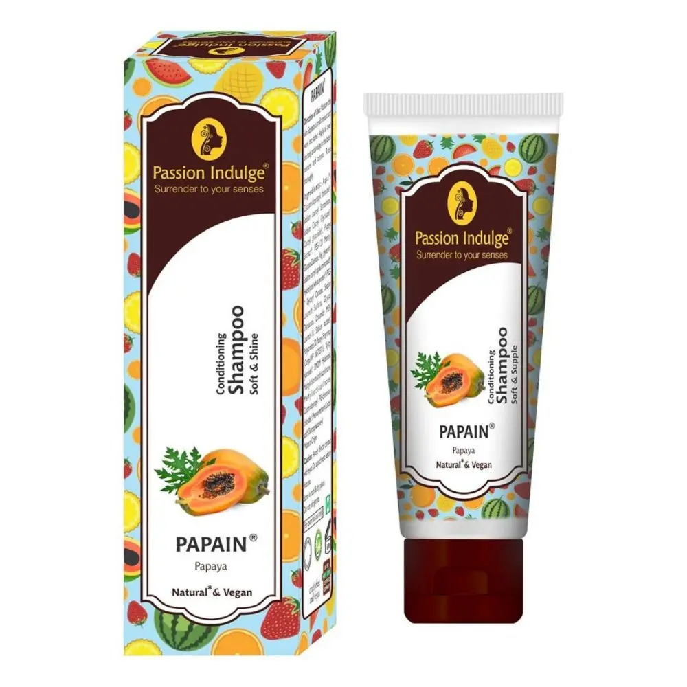 Passion Indulge Papain Shampoo for Soft and Shine