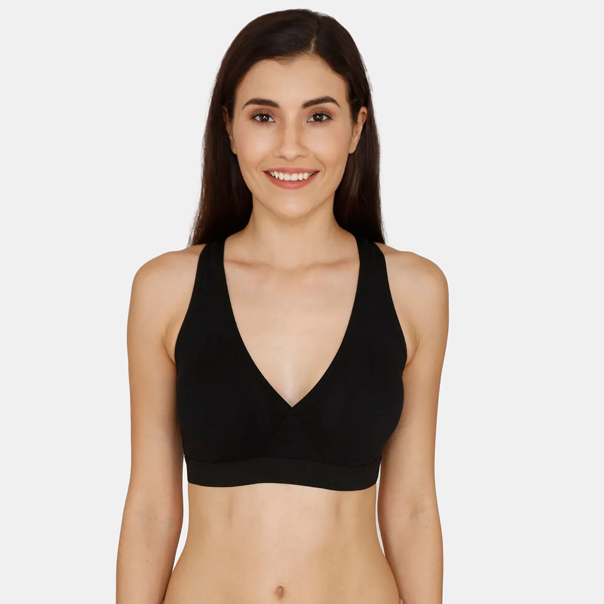 Nejo Feeding Sleep Bra With Removable Pads - Black (XXL)