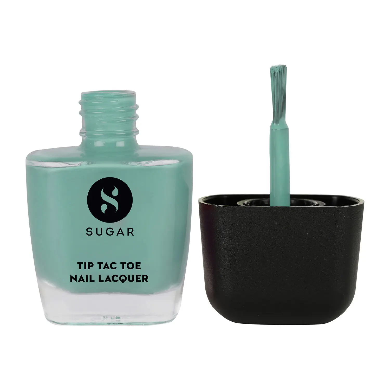 SUGAR Cosmetics Tip Tac Toe Nail Lacquer Classic - 08 Sacred Sage 