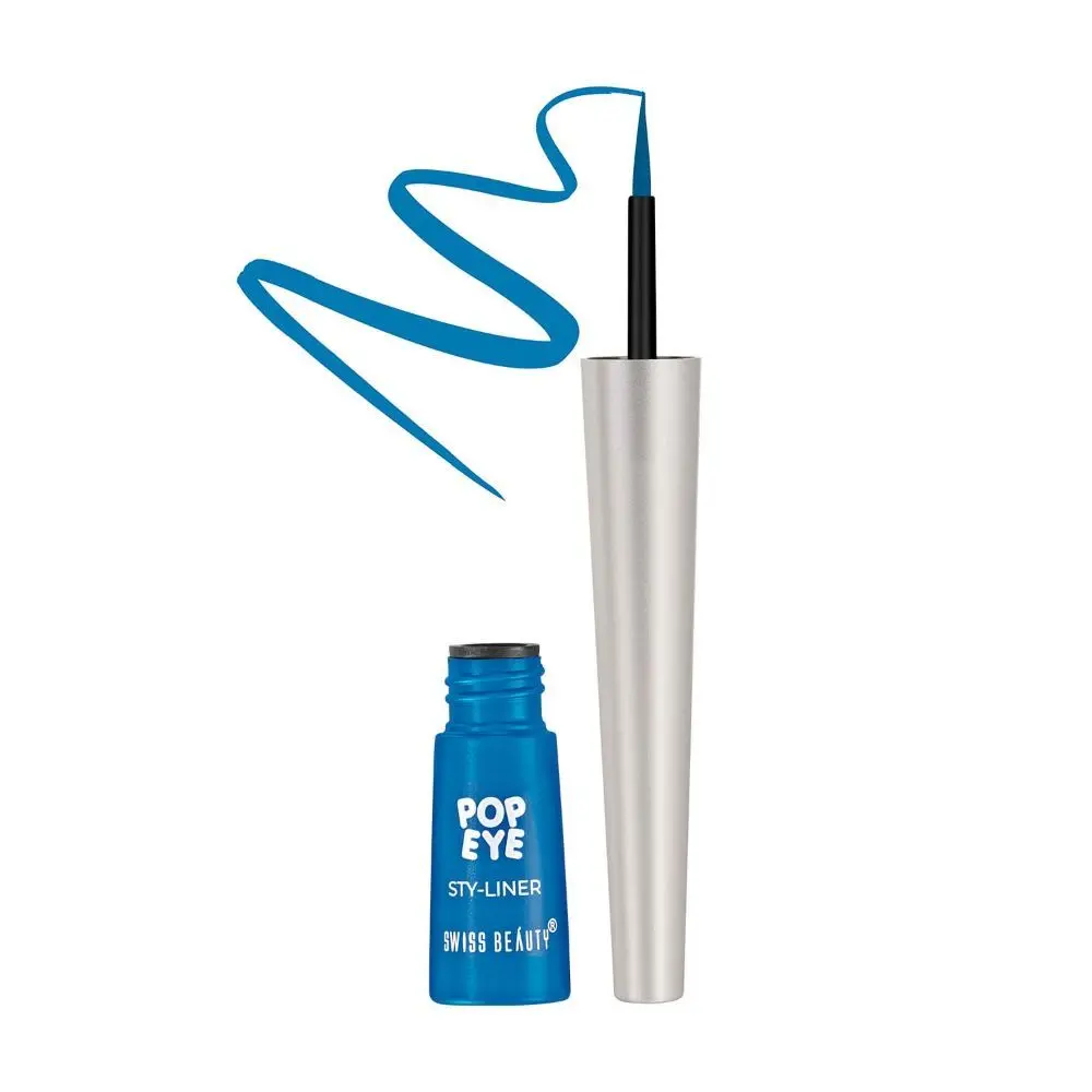 Swiss Beauty Pop Eye Sty-Eyeliner 04 Bluebird (3 ml)