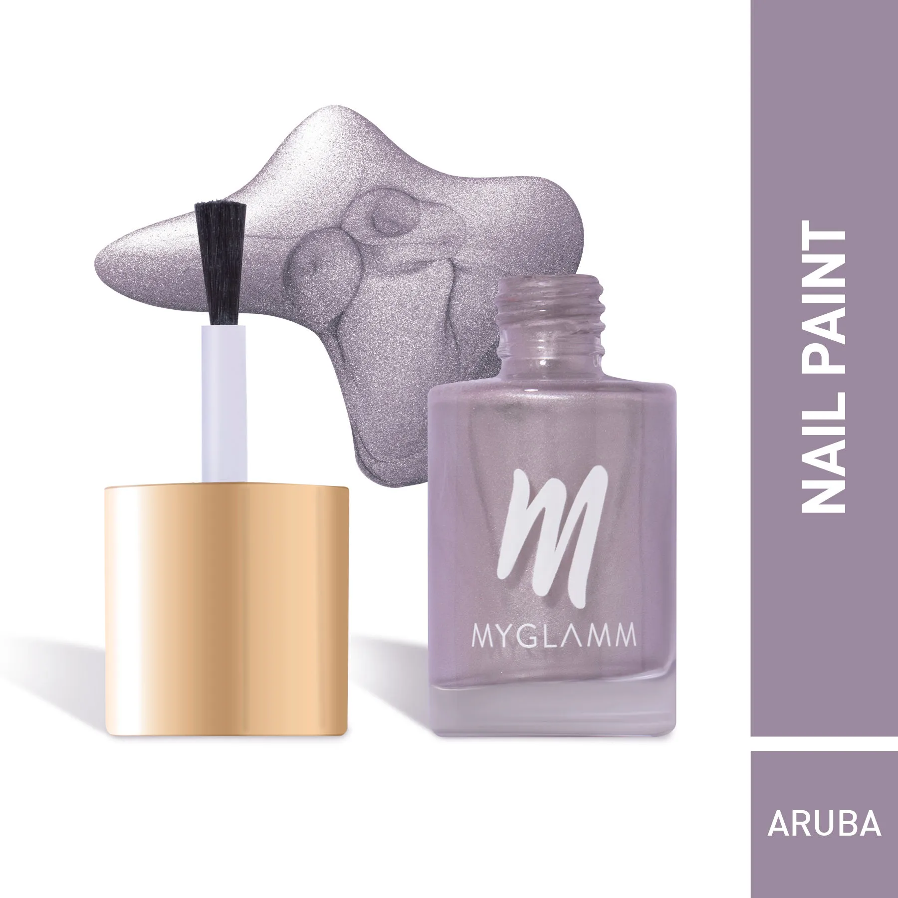 MyGlamm Wandurlust Matt Chrome Nail Paint-Aruba