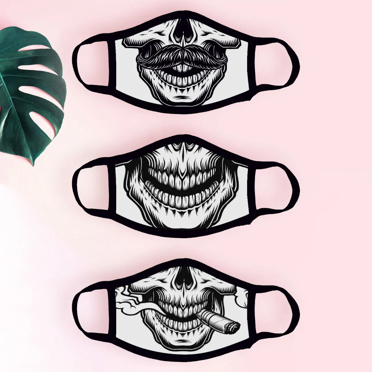 Crazy Corner Printed Three Layered Reusable Masks ( Pack Of 3 )