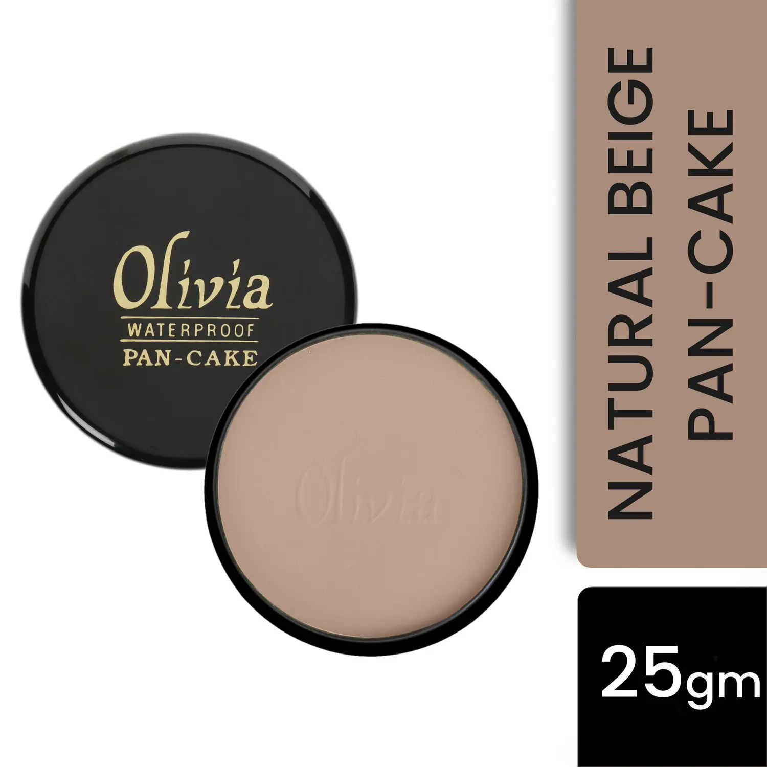 Olivia Waterproof Pan-Cake Natural Beige (25 g)