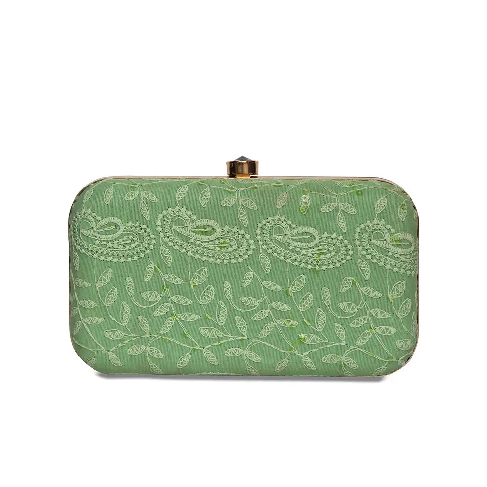 FACES CANADA Green Clutch