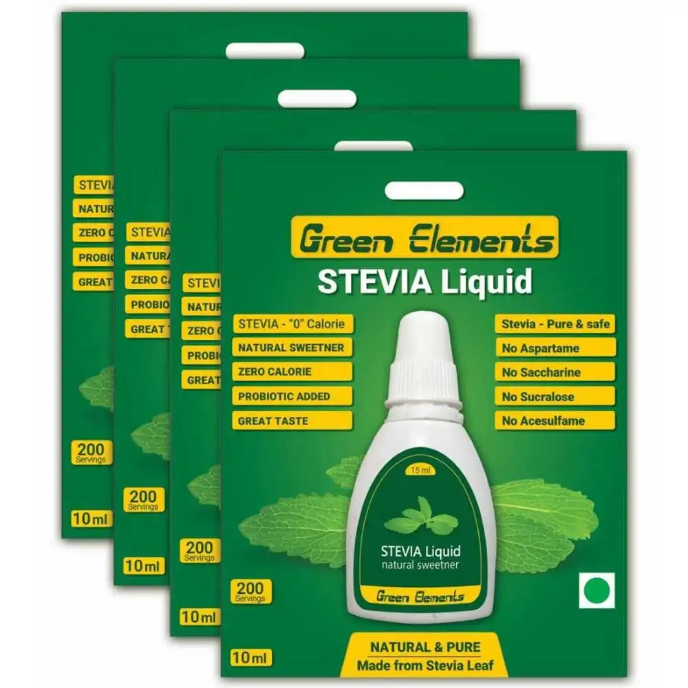 Green Elements Stevia Sugarfree Liquid,  40 ml