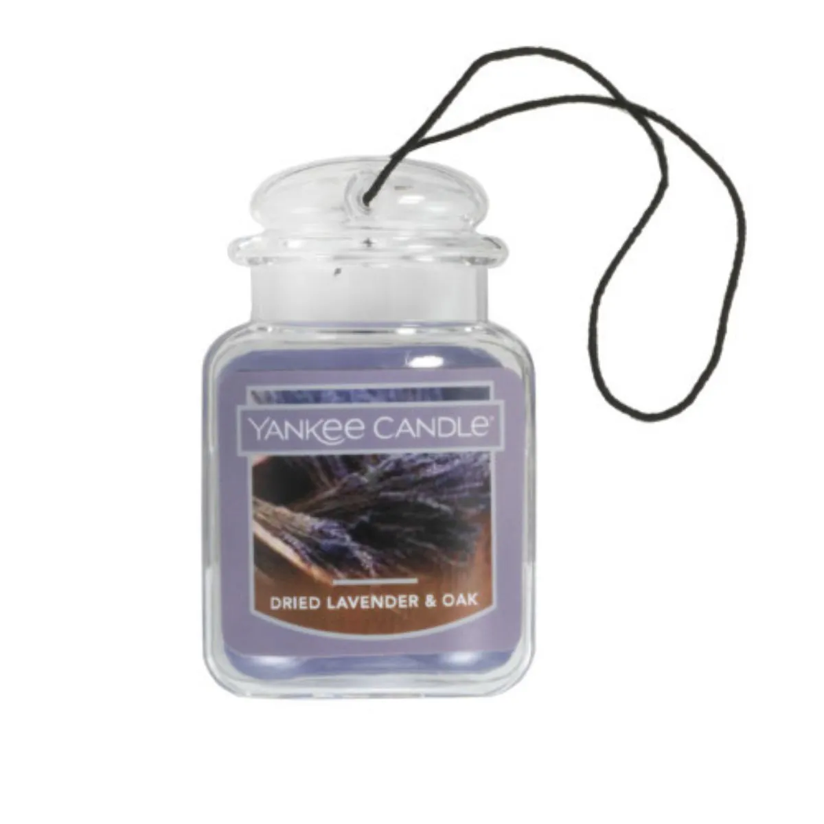 Yankee Candle Car Jar Air Freshener Ultimate Dried Lavendar and Oak