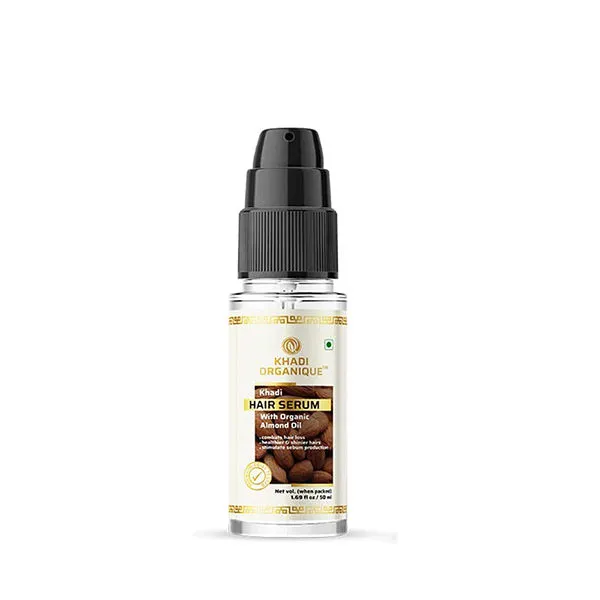 Khadi Organique Hair Serum With Organic Almond Oil