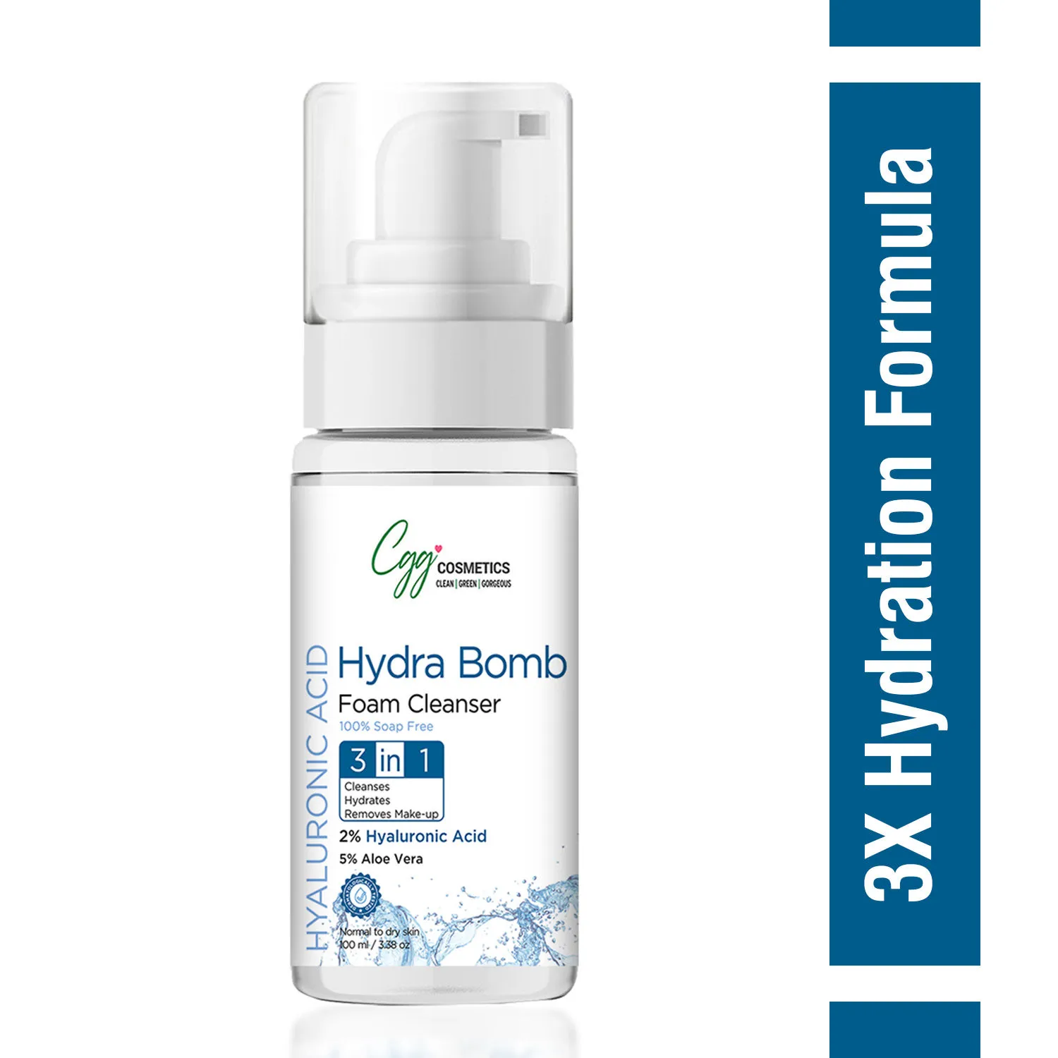 CGG Cosmetics Hydra Bomb Foam Cleanser