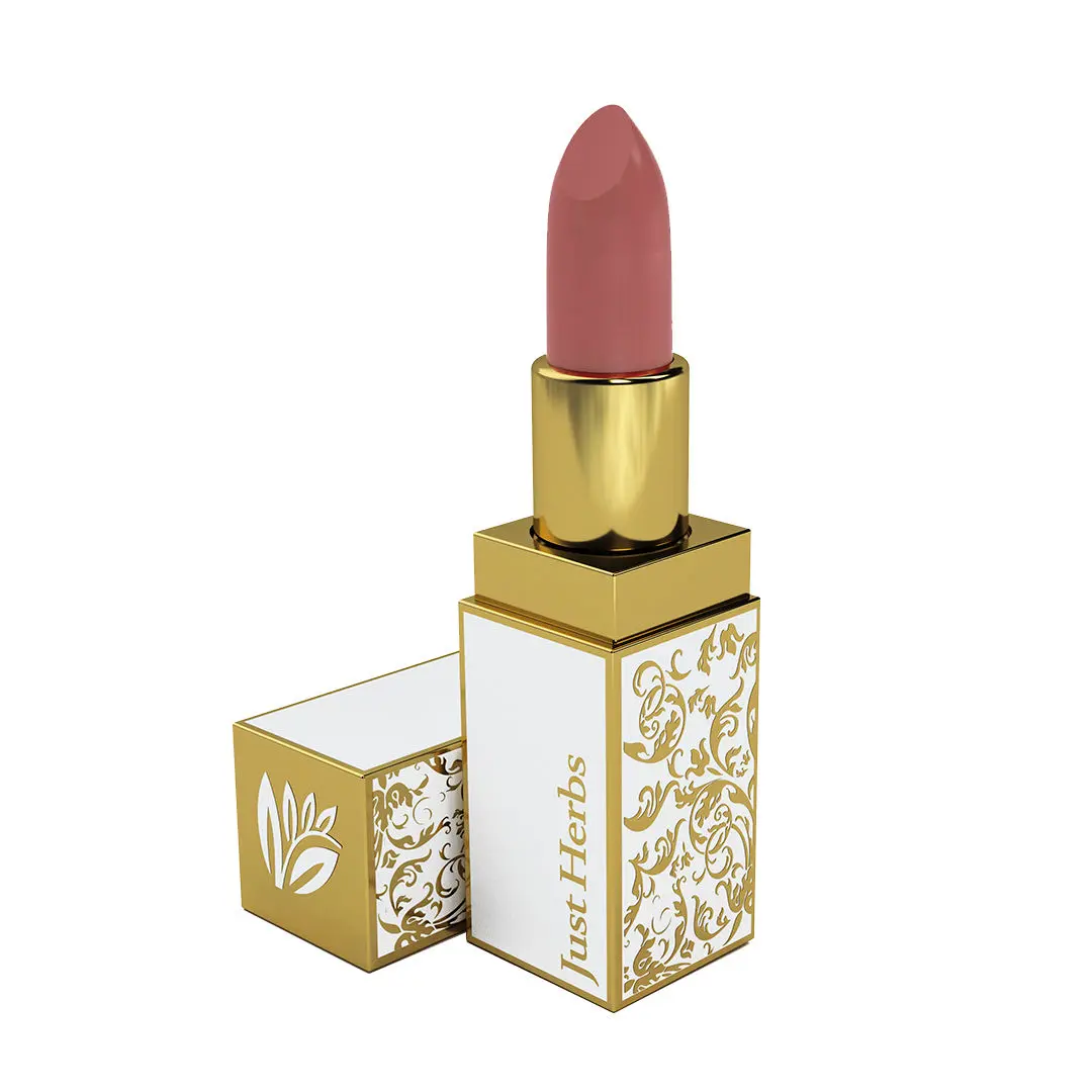 Just Herbs Herb Enriched Ayurvedic Lipstick (Peachy Coral, Shade no. 9)