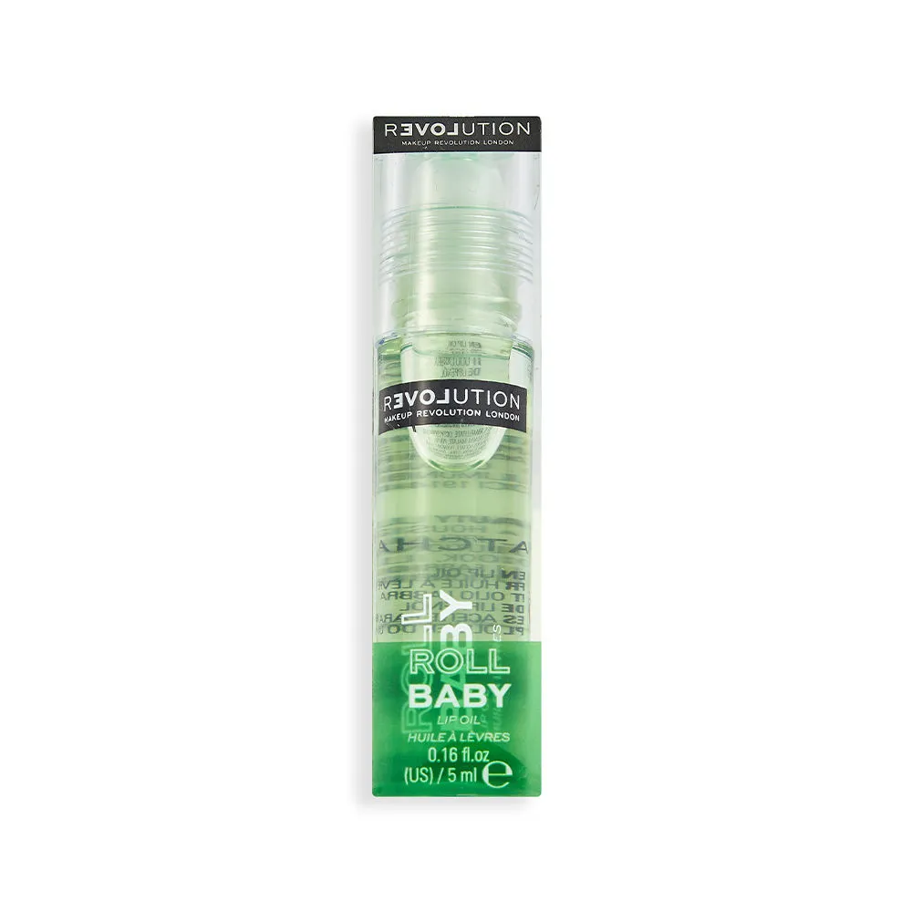 Makeup Revolution Relove Roll Baby Lip Oil - Matcha