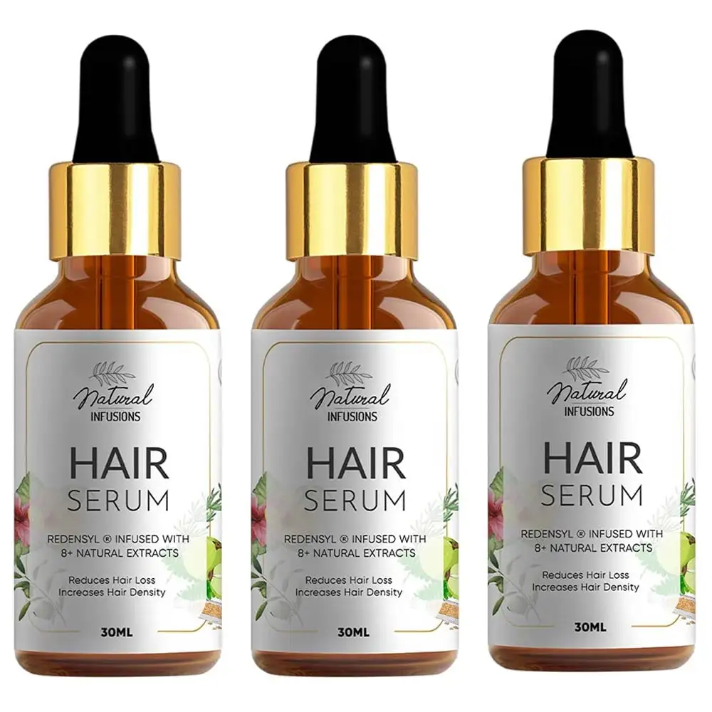 Natural Infusions Hair Serum,  30 ml  5% Redensyl (Pack of 3)