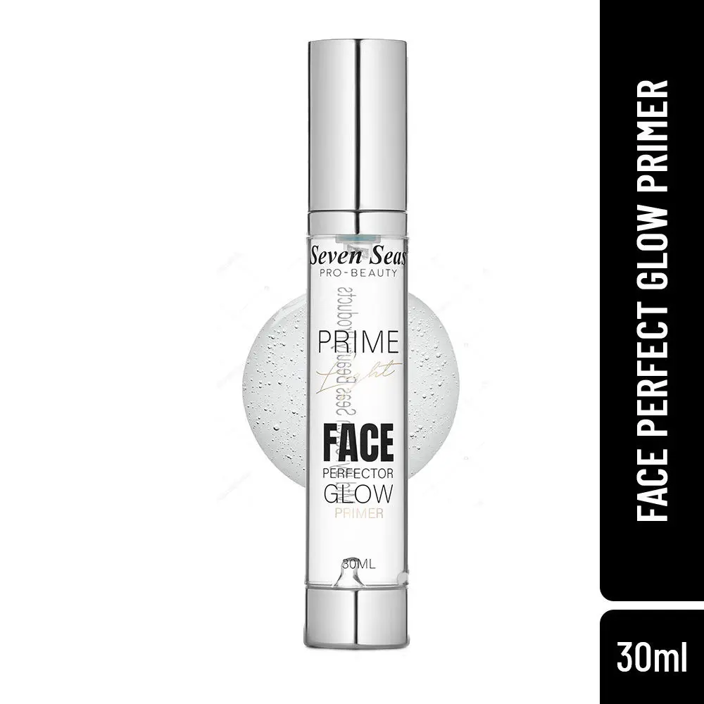 Seven Seas Prime Light Face Perfector Primer For Makeup Base 30ML (Transparent) Gel