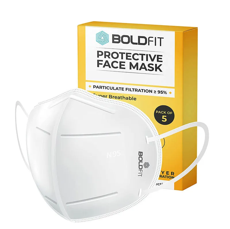 Boldfit N95 Face Mask (Pack Of 50)