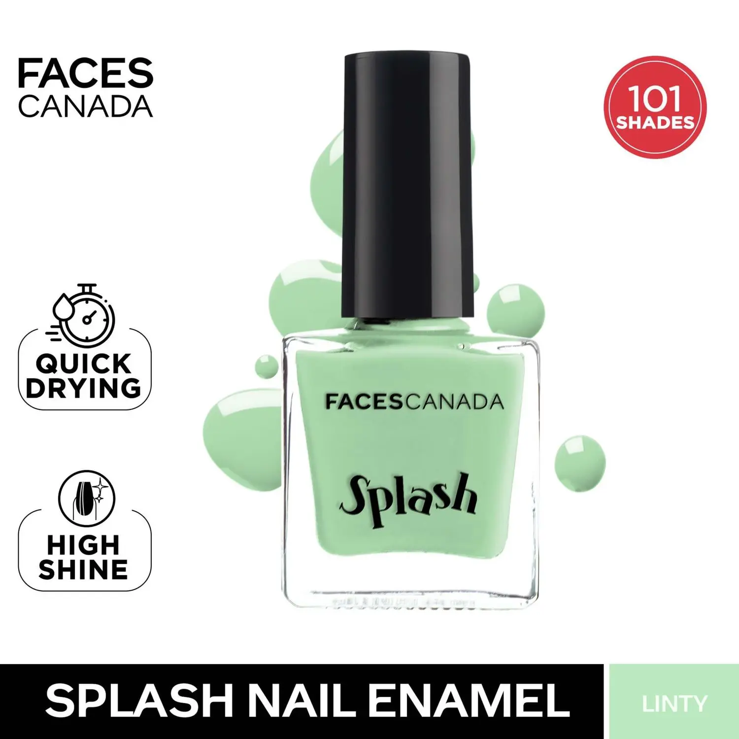 Faces Canada Splash Nail Enamel Linty 45 (8 ml)