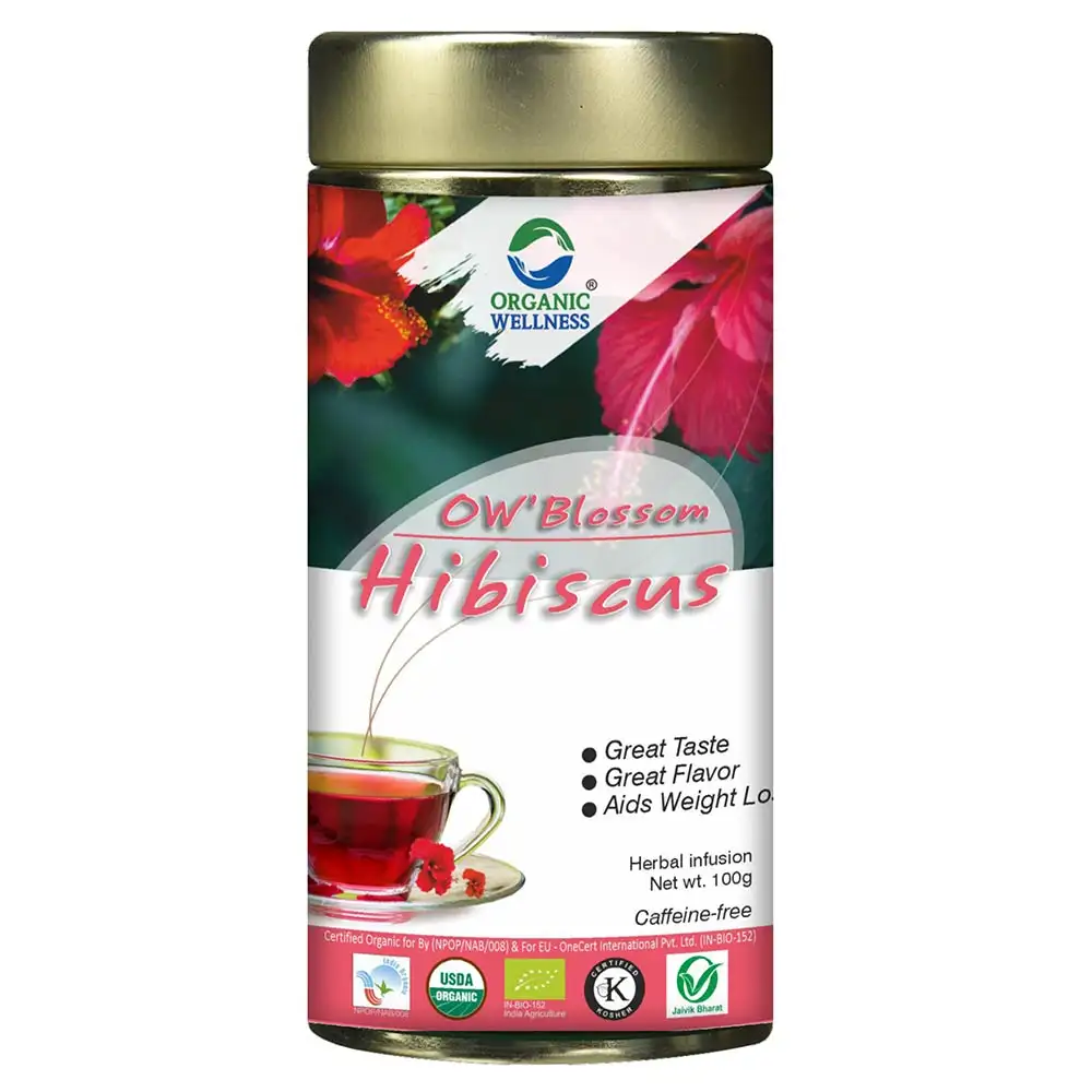 Organic Wellness OW'Blossom Hibiscus,  Unflavoured  0.100 kg