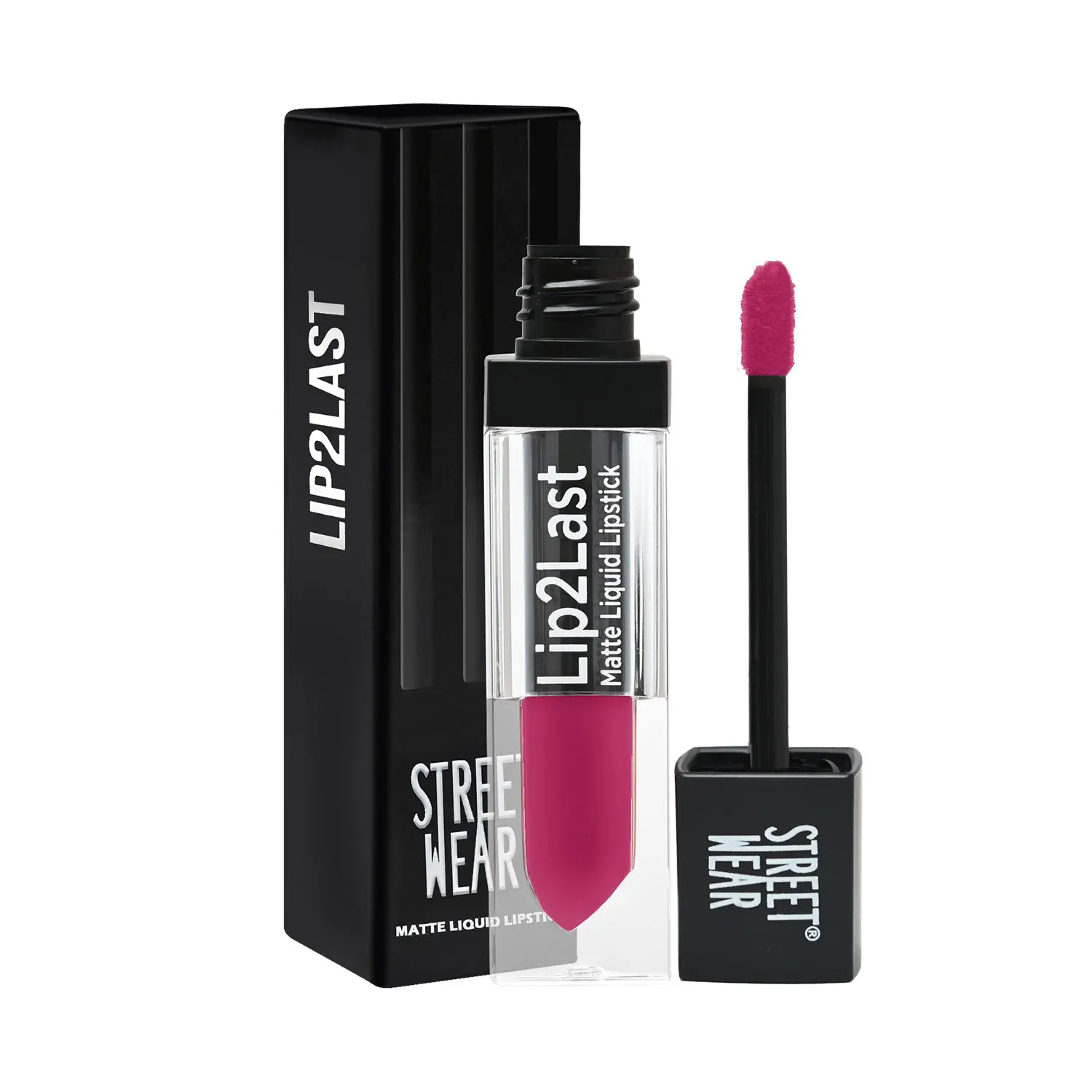 STREET WEAR® Lip2Last -Go Go Rose (Pink) - 5 ml -Matte Liquid Lipstick, Transferproof, Smudgeproof, Mask Friendly, Non-Drying Formula, Full Coverage, Professional Grade Pigments, Featherweight Formulation, Enriched With Vitamin E - Lasts AM To PM!